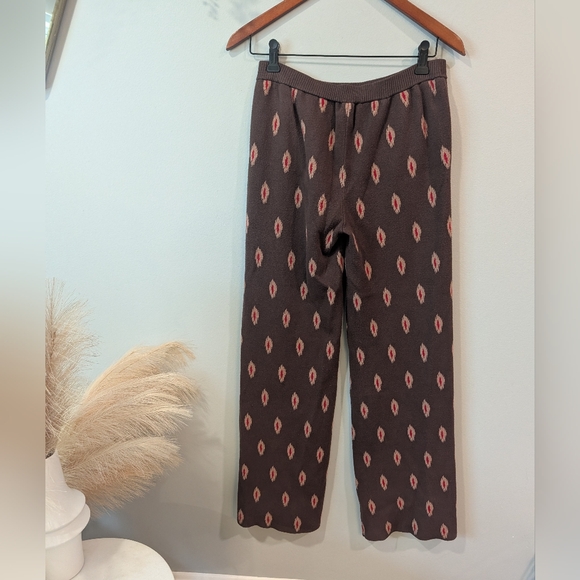 Undra Celeste Tribal Dot Knit Trousers Sz. Lg - Picture 5 of 10